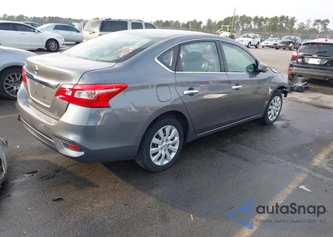 2019 Nissan Sentra S из США, поврежденный, VIN 3N1AB7APXKY240414